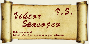 Viktor Spasojev vizit kartica